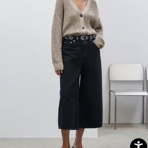 Closed Lyna wide leg jeans in black